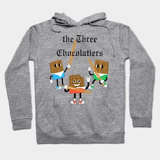 Lispe Chocolate Three Chocolatiers Funny Hoodie